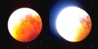 Totale Mondfinsternis - 09. Januar 2001 - Beobachtungen in Herzberg (E.):   Bedeckung des Gemini-Sterns SAO 79410