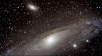 Andromedanebel M 31 mit Begleitgalaxien