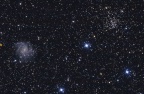 NGC 6939 und NGC 6946 (Übersichtsfoto) 